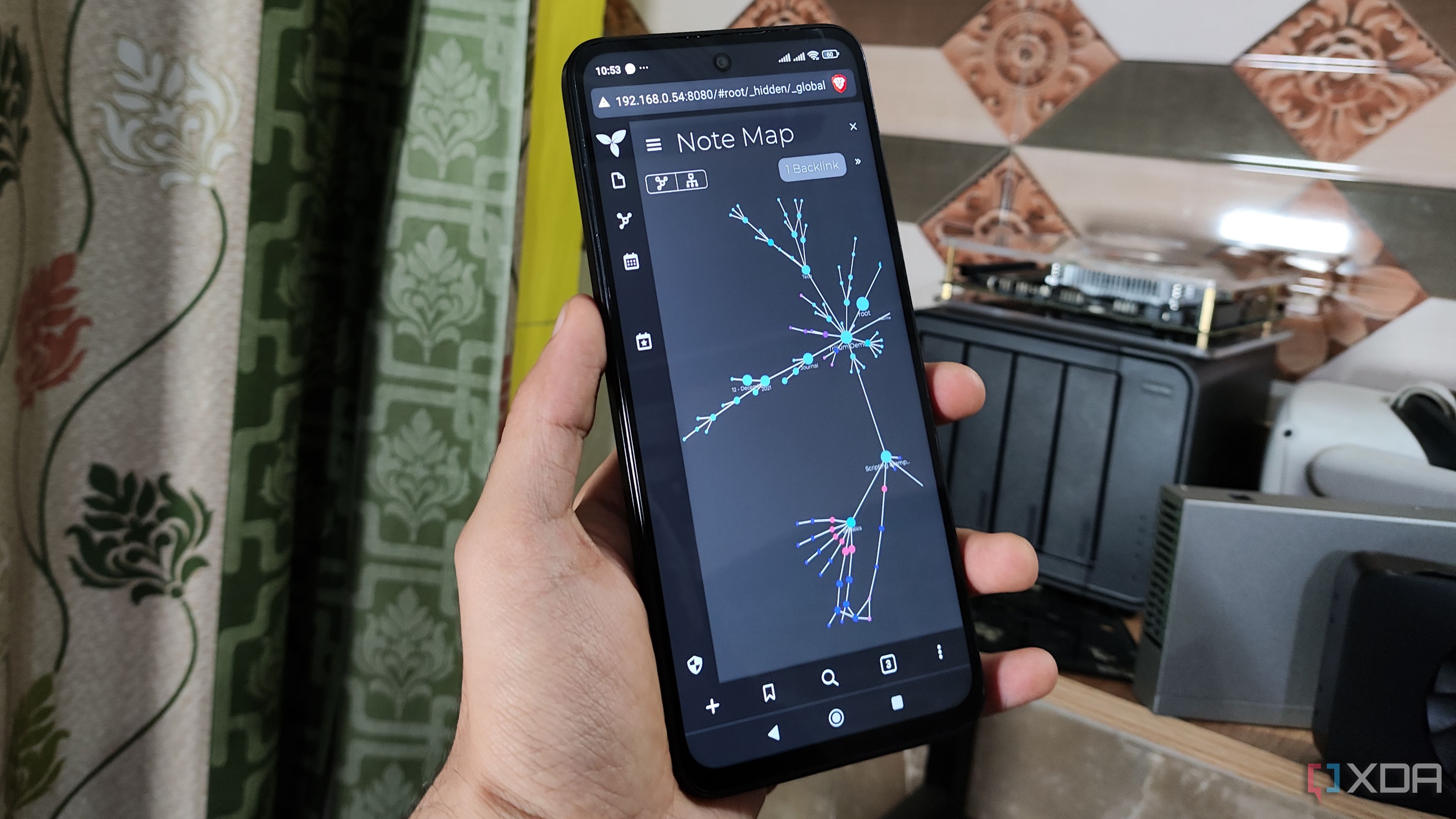 Accessing the TriliumNext Notes UI on Android