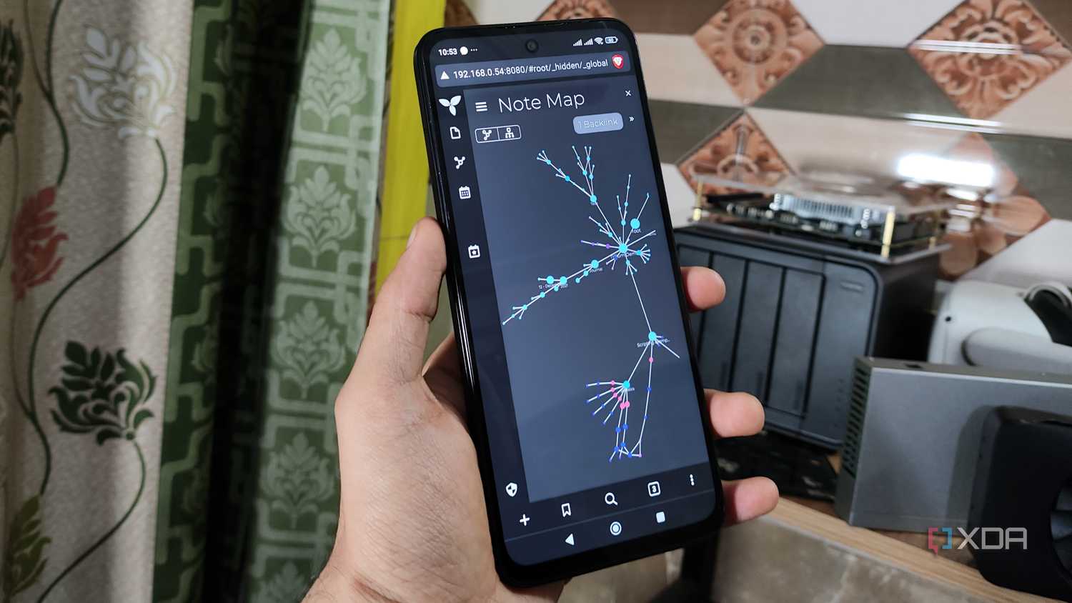 Accessing the TriliumNext Notes UI on Android