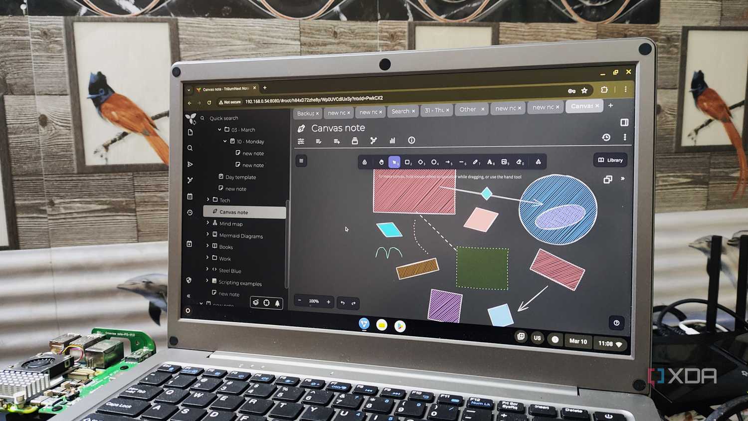 Accessing the TriliumNext Notes UI