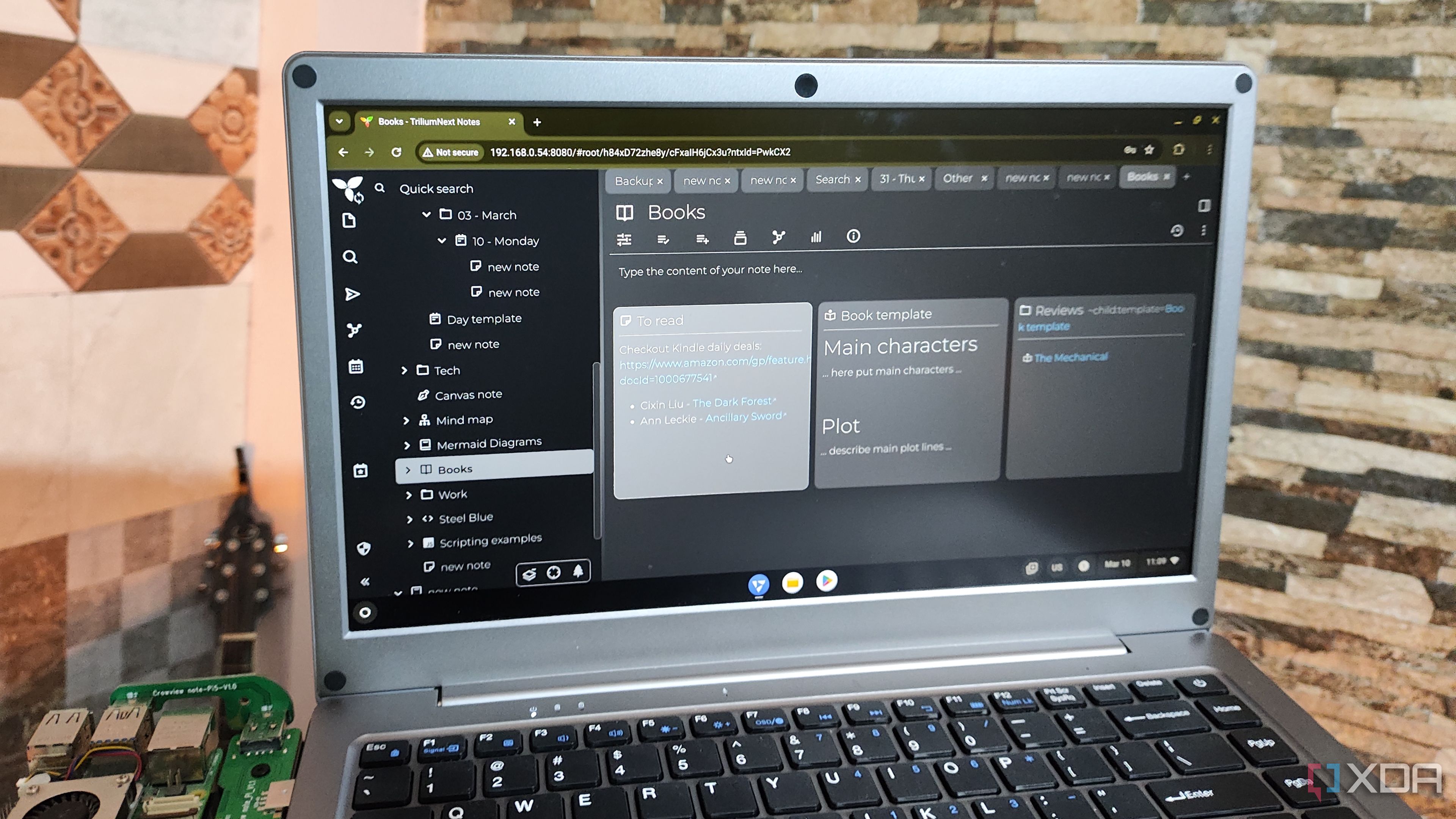 Accessing the TriliumNext Notes UI