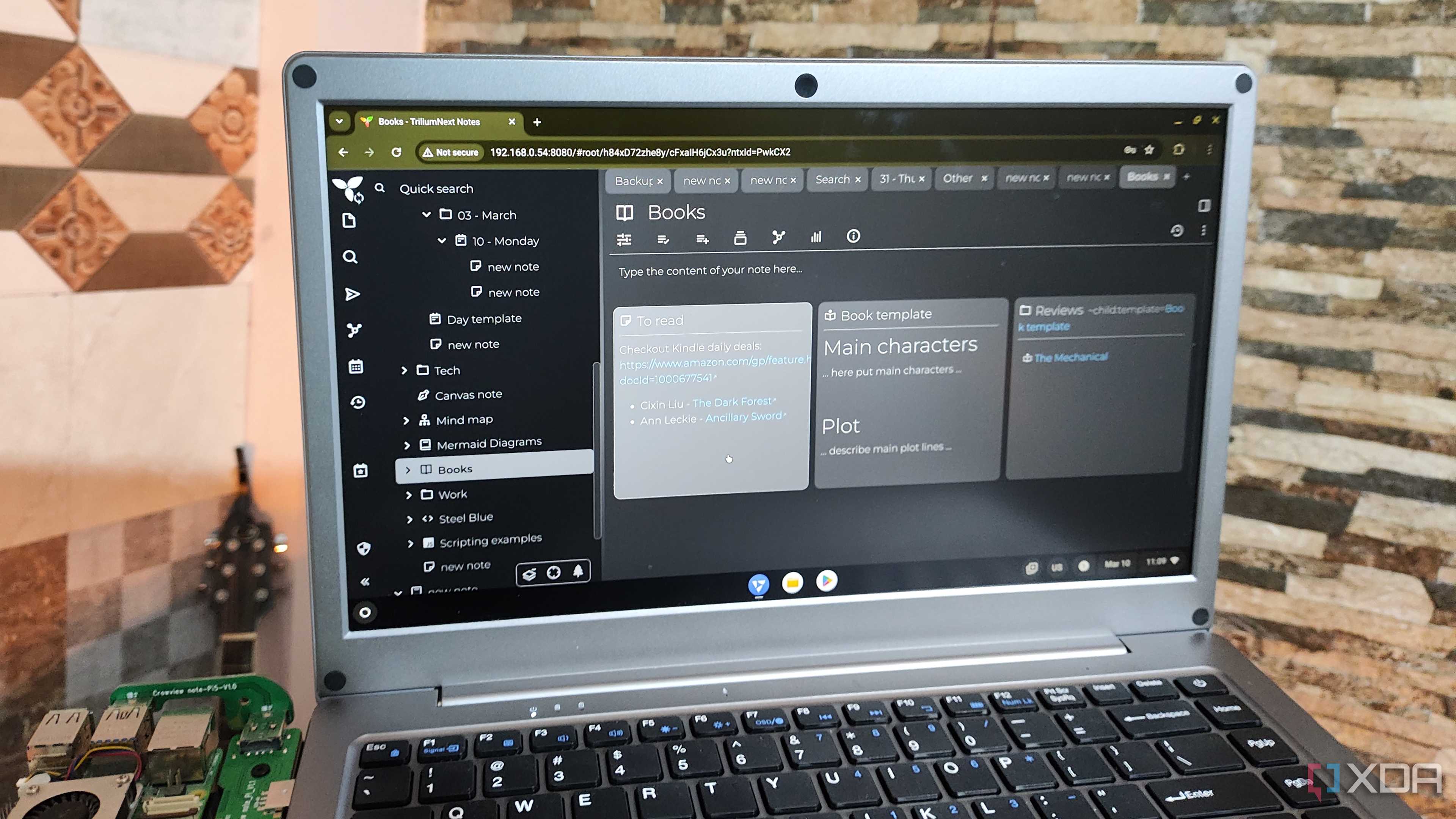 Accessing the TriliumNext Notes UI