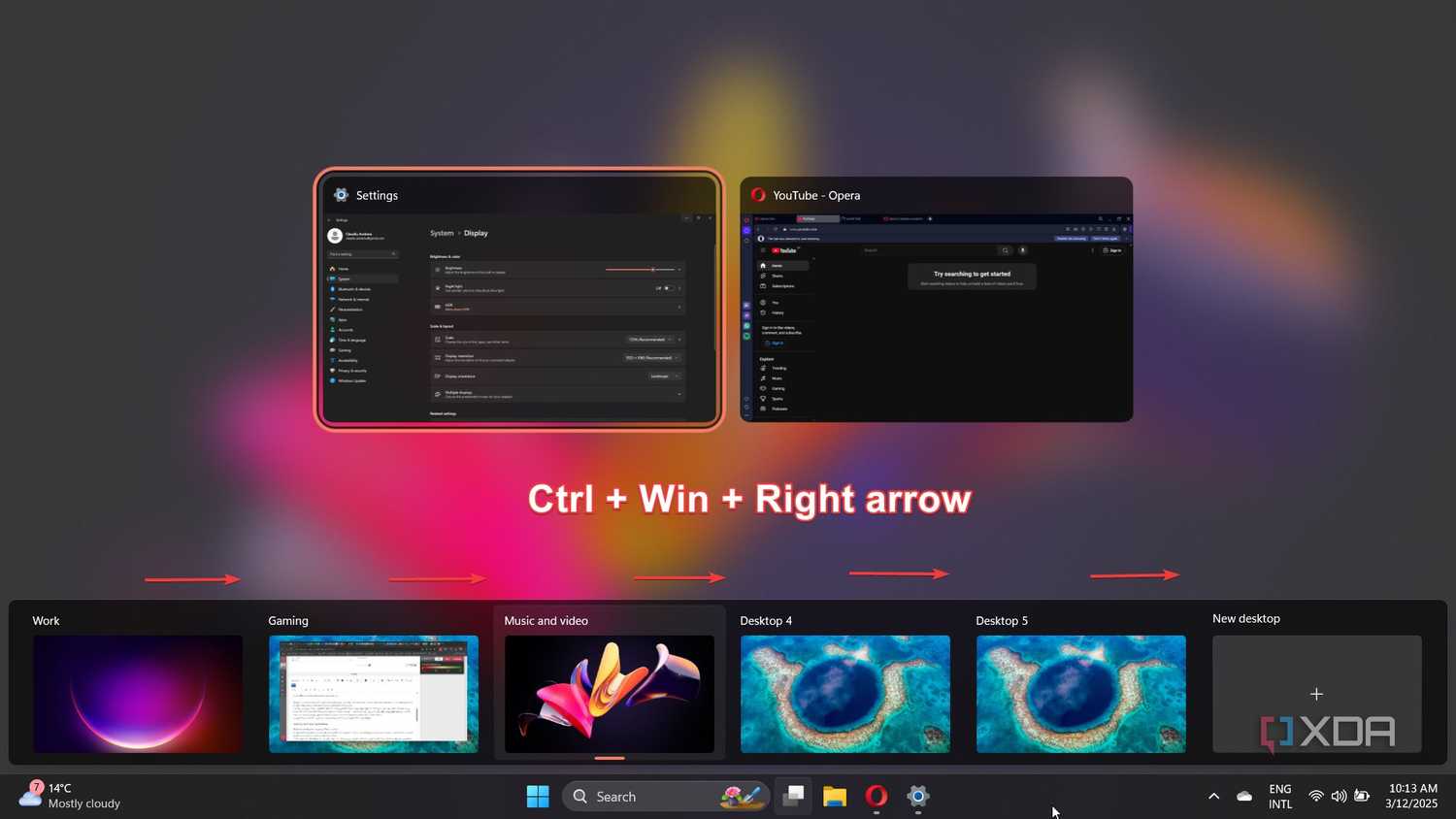Virtual Setup Desktop 4 ways to use virtual desktops to keep you organized and productive on ...