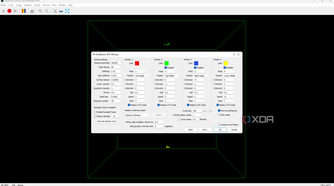 VOC 3D object settings