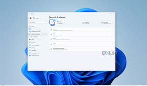 Screenshot of the Network & internet page in the Windows 11 Settings app