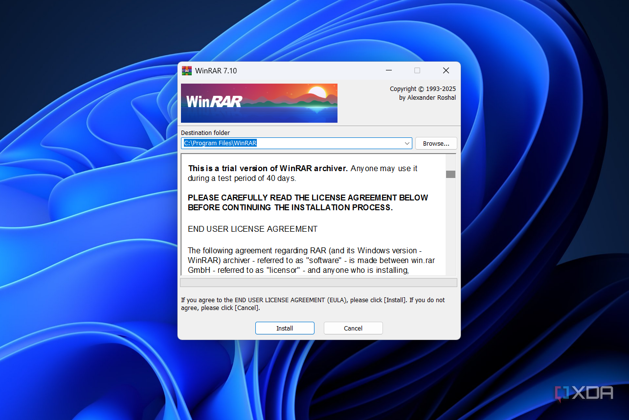 the winrar trial notice