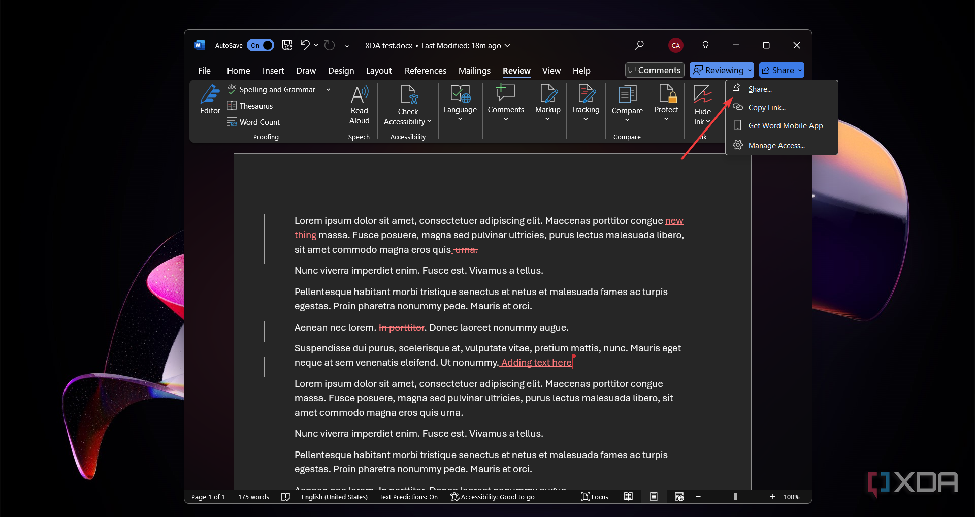 5 collaboration options in Word to help you organize editing