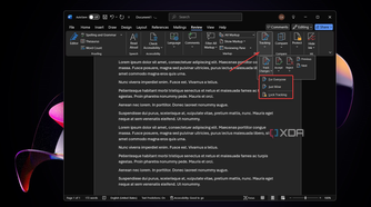 Instructions to enable Track Changes in Word