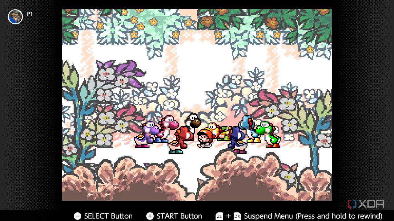 Yoshi's Island opening scene