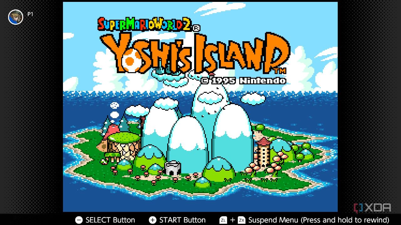 Yoshis Island title card