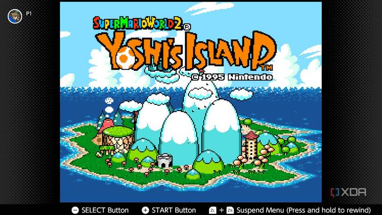 Yoshis Island title card