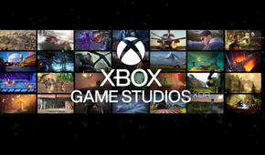Xbox Game Studios logo against a backdrop of games