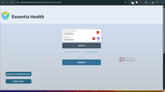Shows LastPass and Proton Pass options available for site login