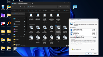 Windows Tools accessed Disk Cleanup on Windows 11