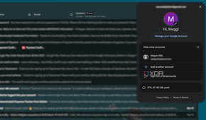 account switcher for gmail accounts