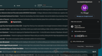 account switcher for gmail accounts