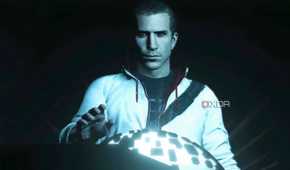 A screenshot from Assassin's Creed 3, showing Desmond Miles.