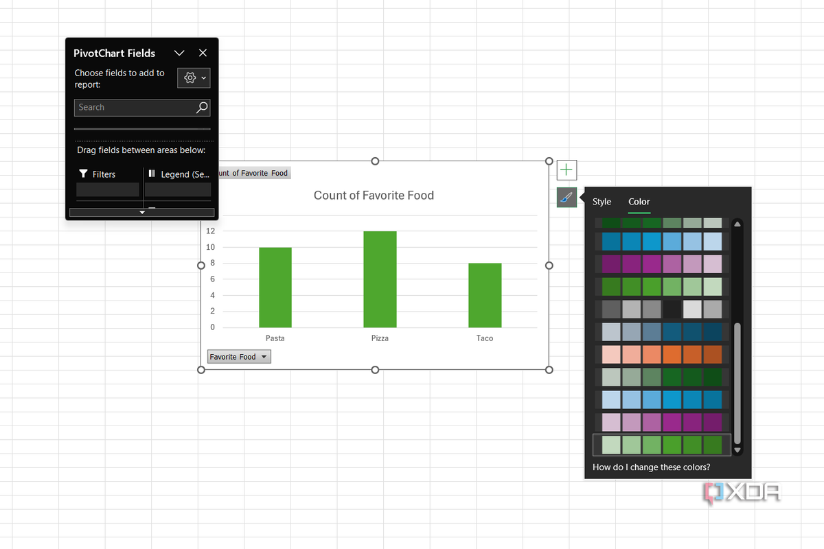 Excel Pivottable Color Design This Excel feature is the one I'd recommend for all newcomers