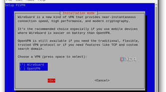 Choose WireGuard