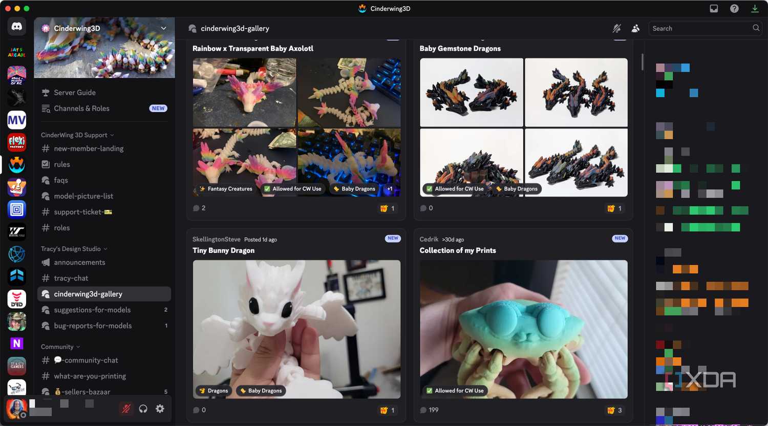 Cinderwing3D Discord server