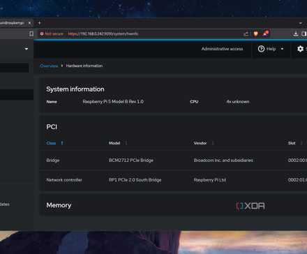 I tried Cockpit to manage my Raspberry Pi and regret not using it sooner