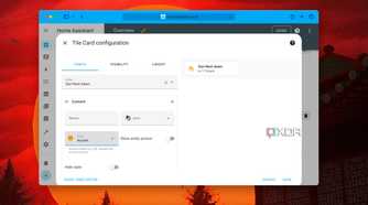 Configuring cards for dashboard in Home Assistant