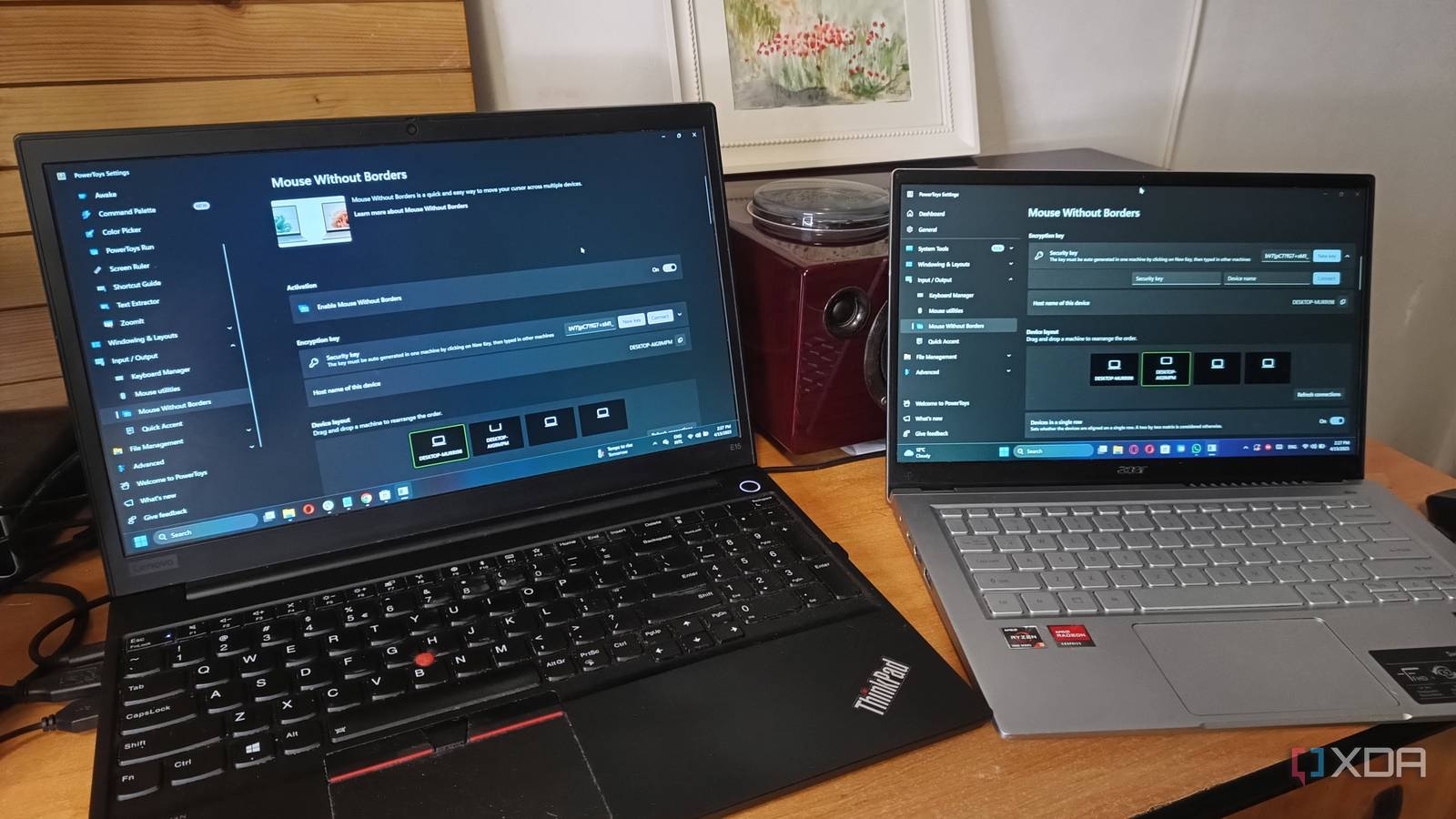 I used this amazing PowerToys tool to connect my laptops and now I can ...