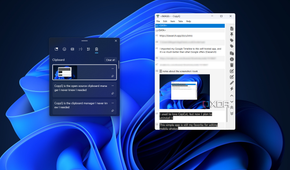 copyq next to windows clipboard history