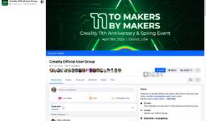 Creality Official Facebook group