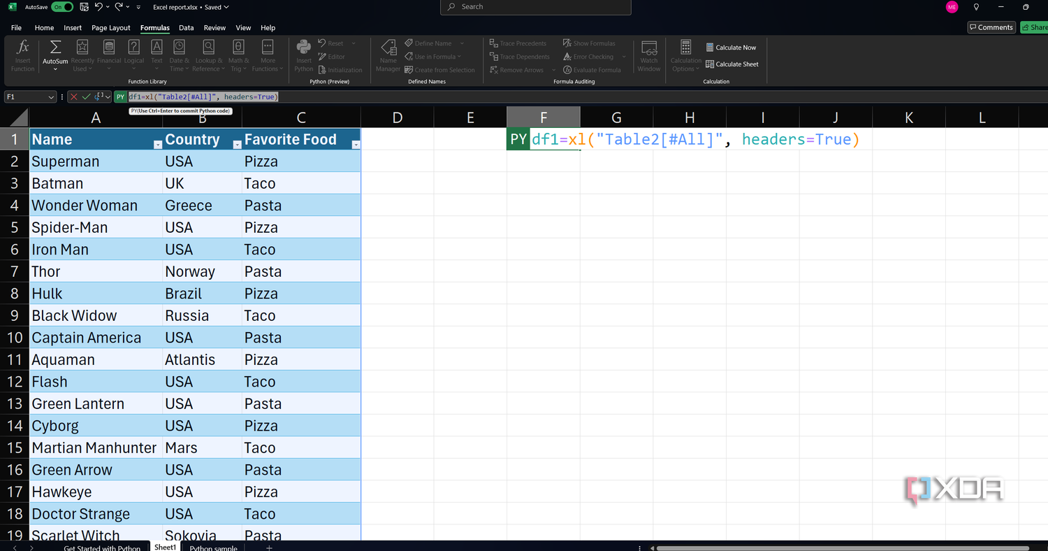 I tried Python in Excel with no coding experience and here's what I learned