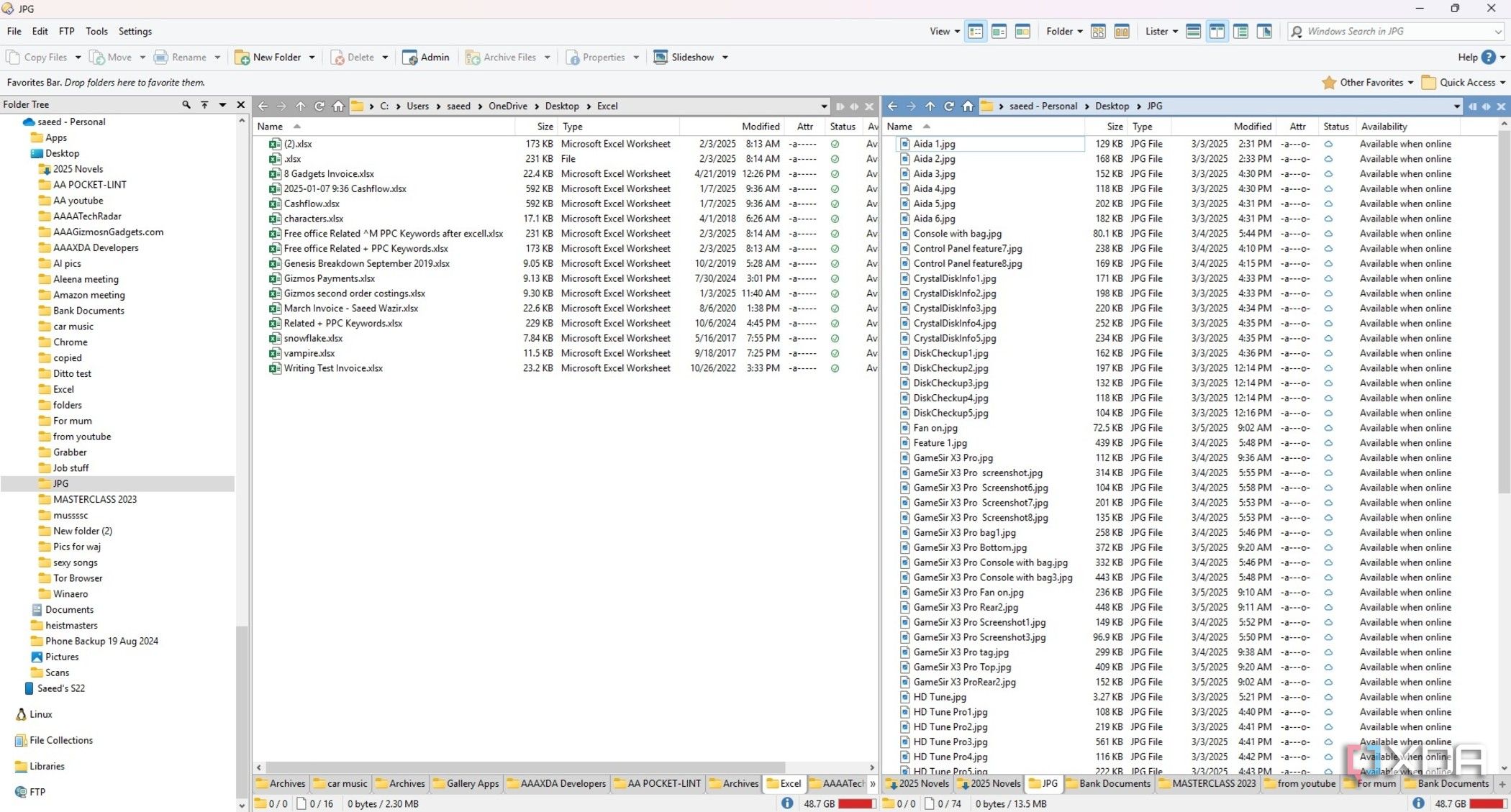 I use this app instead of File Explorer for managing my Windows folders