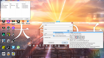 Setting file type rules in DropIt.