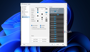 editing the theme in copyq