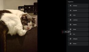 editing options in google photos