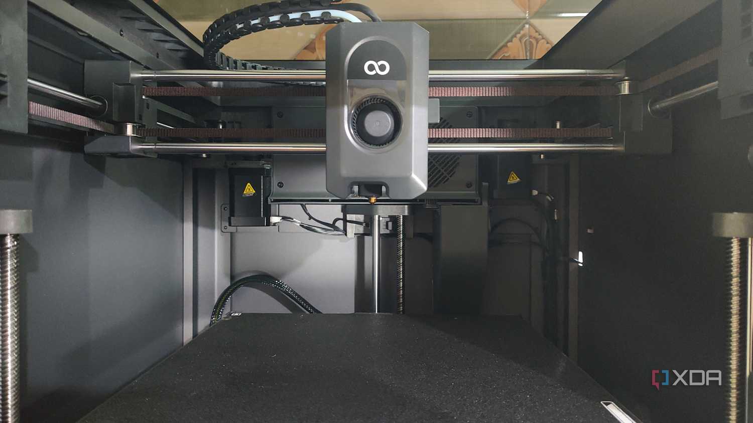 The insides of the Elegoo Centauri Carbon