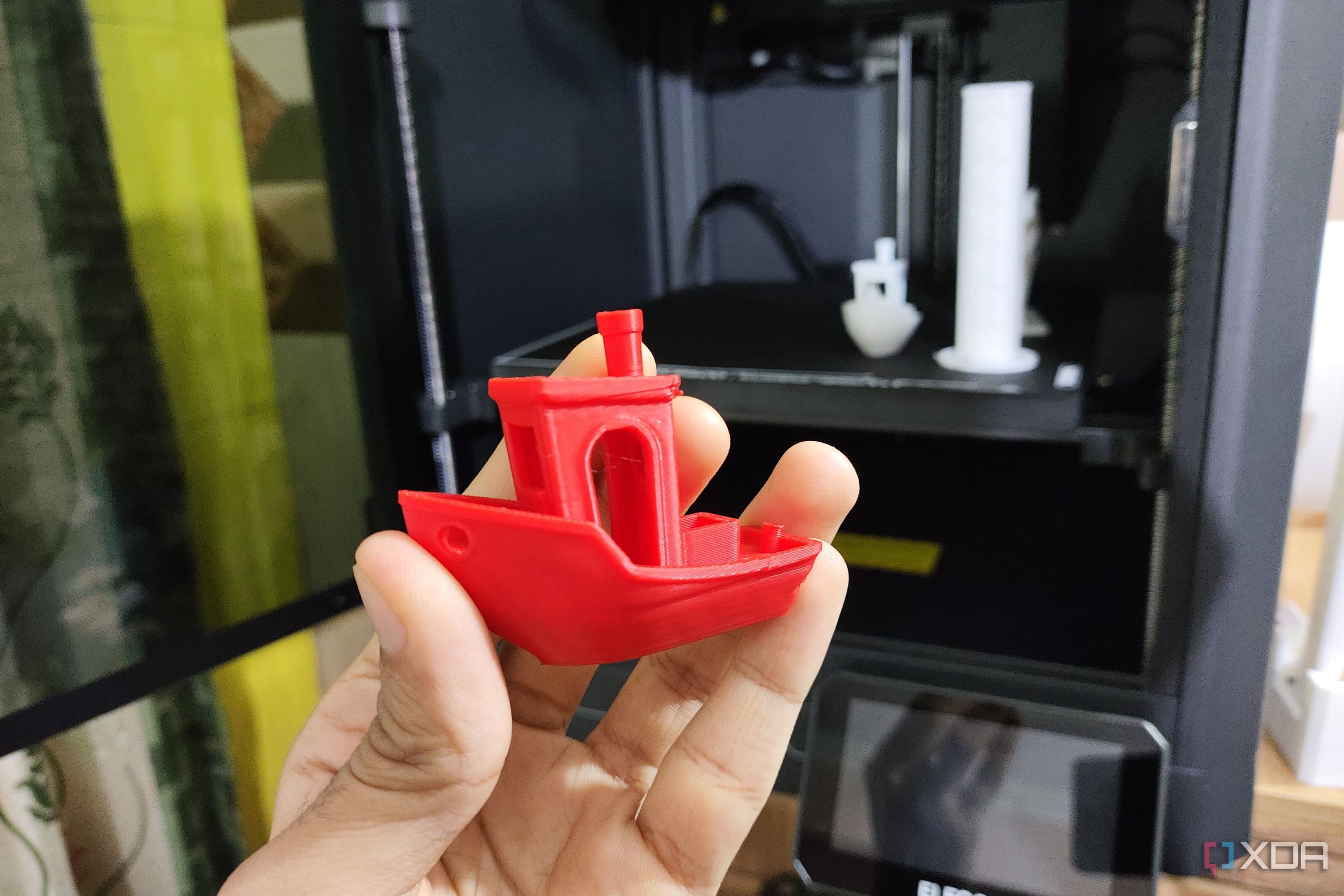 A model 3D printer with the Elegoo Centauri Carbon