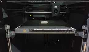 The build plate on the Elegoo Centauri Carbon