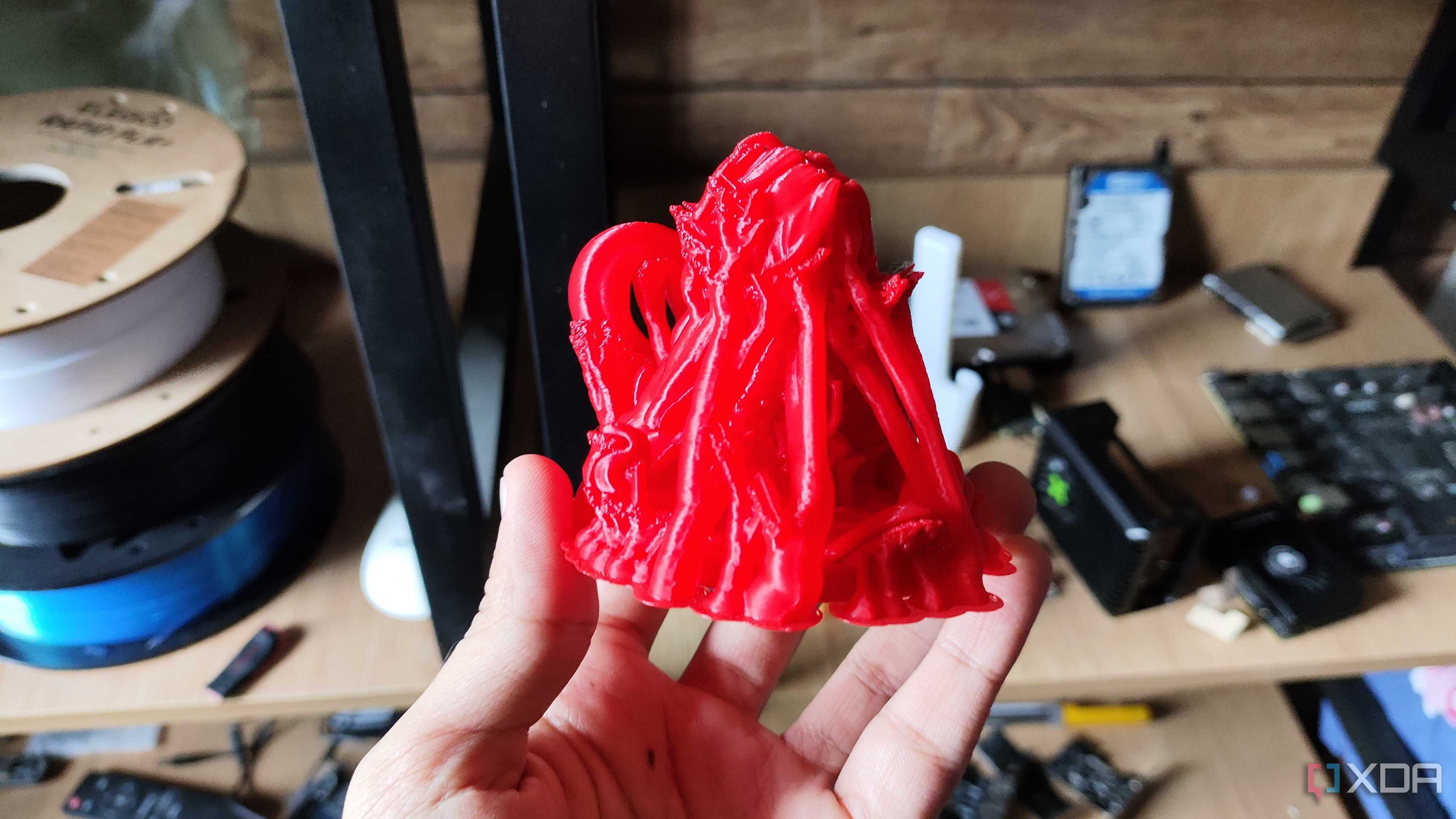 A model 3D printer with the Elegoo Centauri Carbon