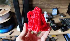 A model 3D printer with the Elegoo Centauri Carbon