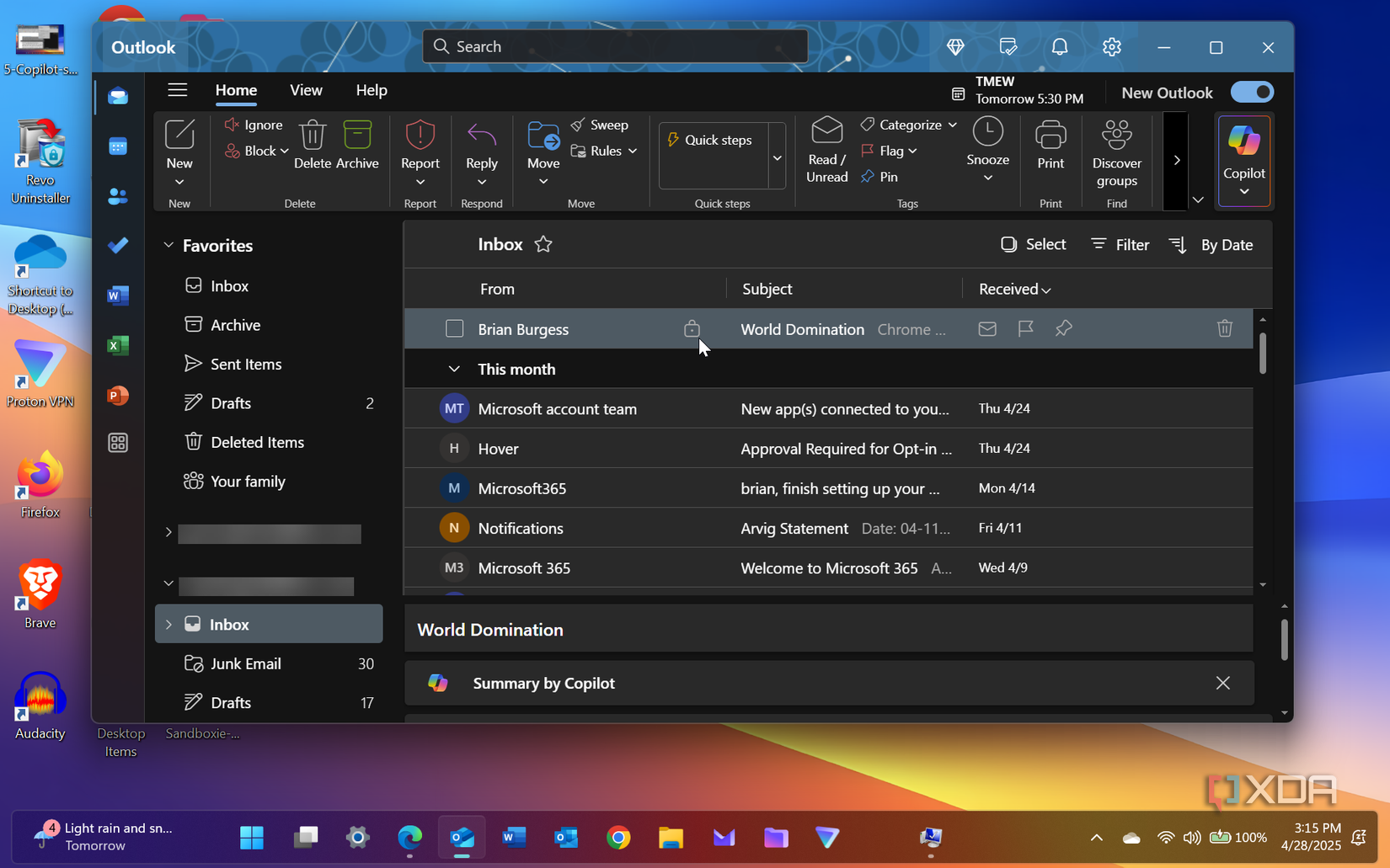 Outlook Encryption Icon Inbox 4 reasons I encrypt email in the Outlook app on Windows 11