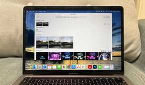 Ente Photos album on MacBook