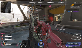 Apex Legends running on a PC