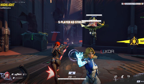 A screenshot highlighting a killstreak in casual Marvel Rivals gameplay.