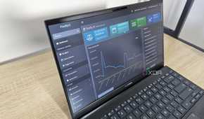 firefly iii dashboard on a laptop