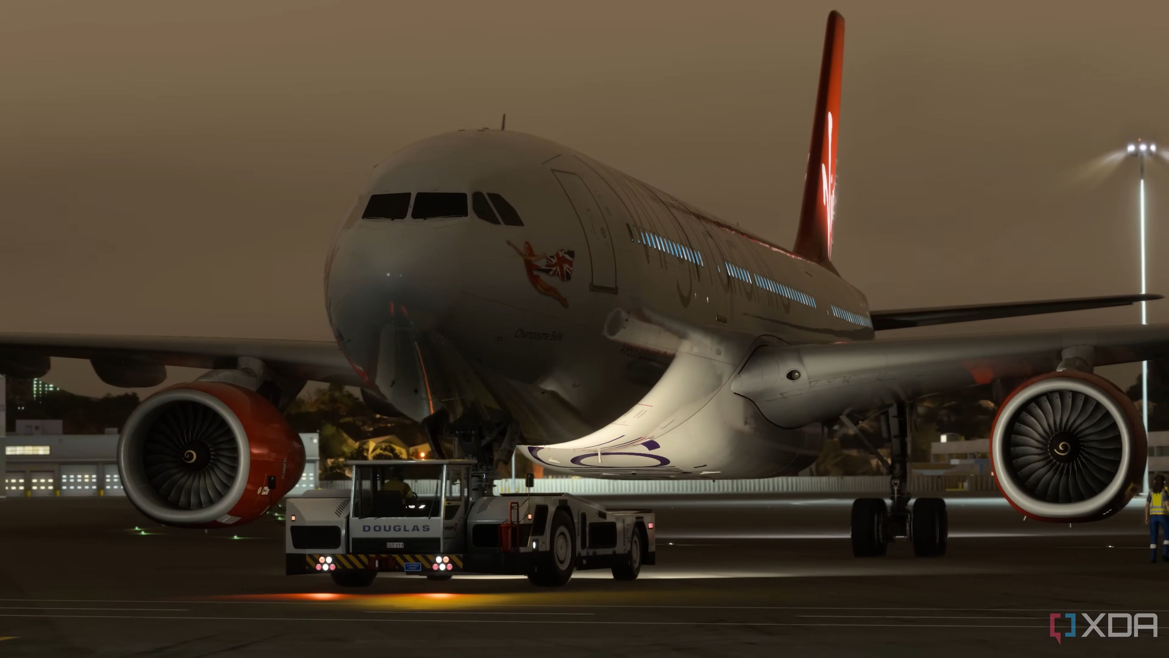 A screenshot from Microsoft Flight Simulator 2024.