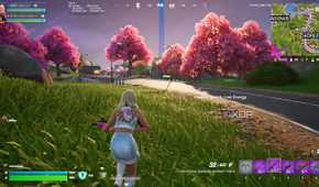 An in-game screenshot from Fortnite.