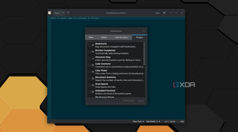 Gedit settings