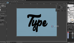 GIMP default layout