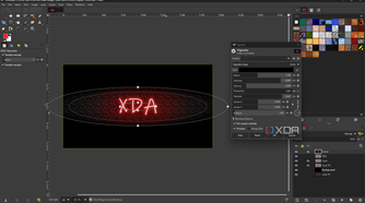 GIMP Vignette filter