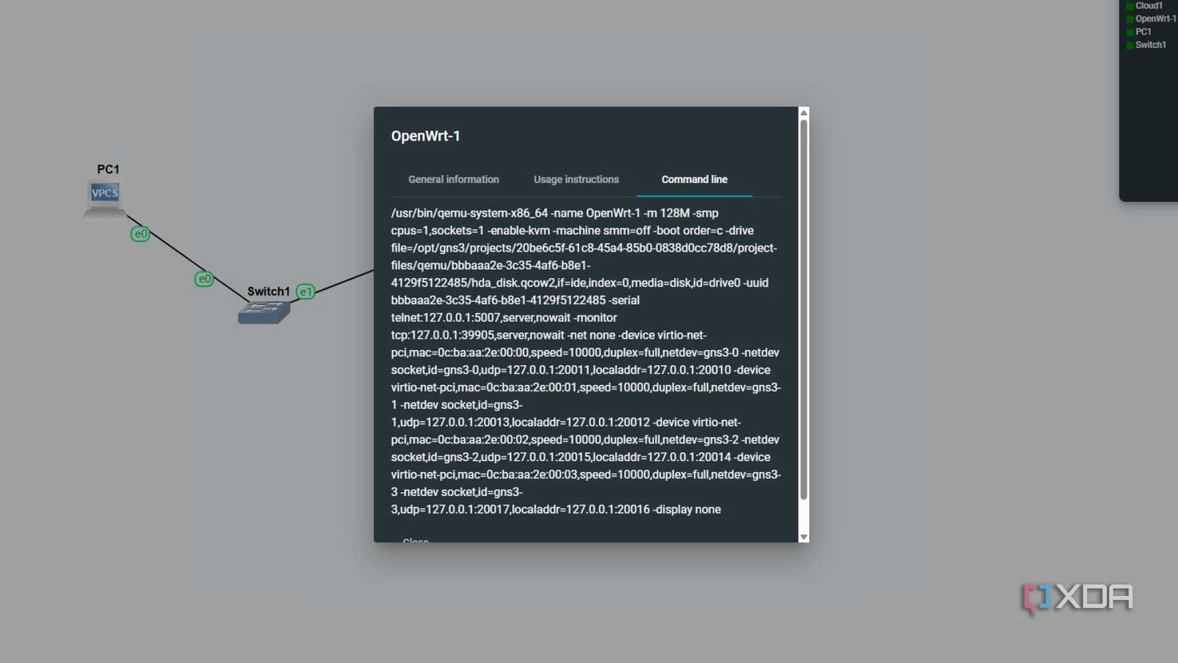 gns3-qemu-openwrt-router