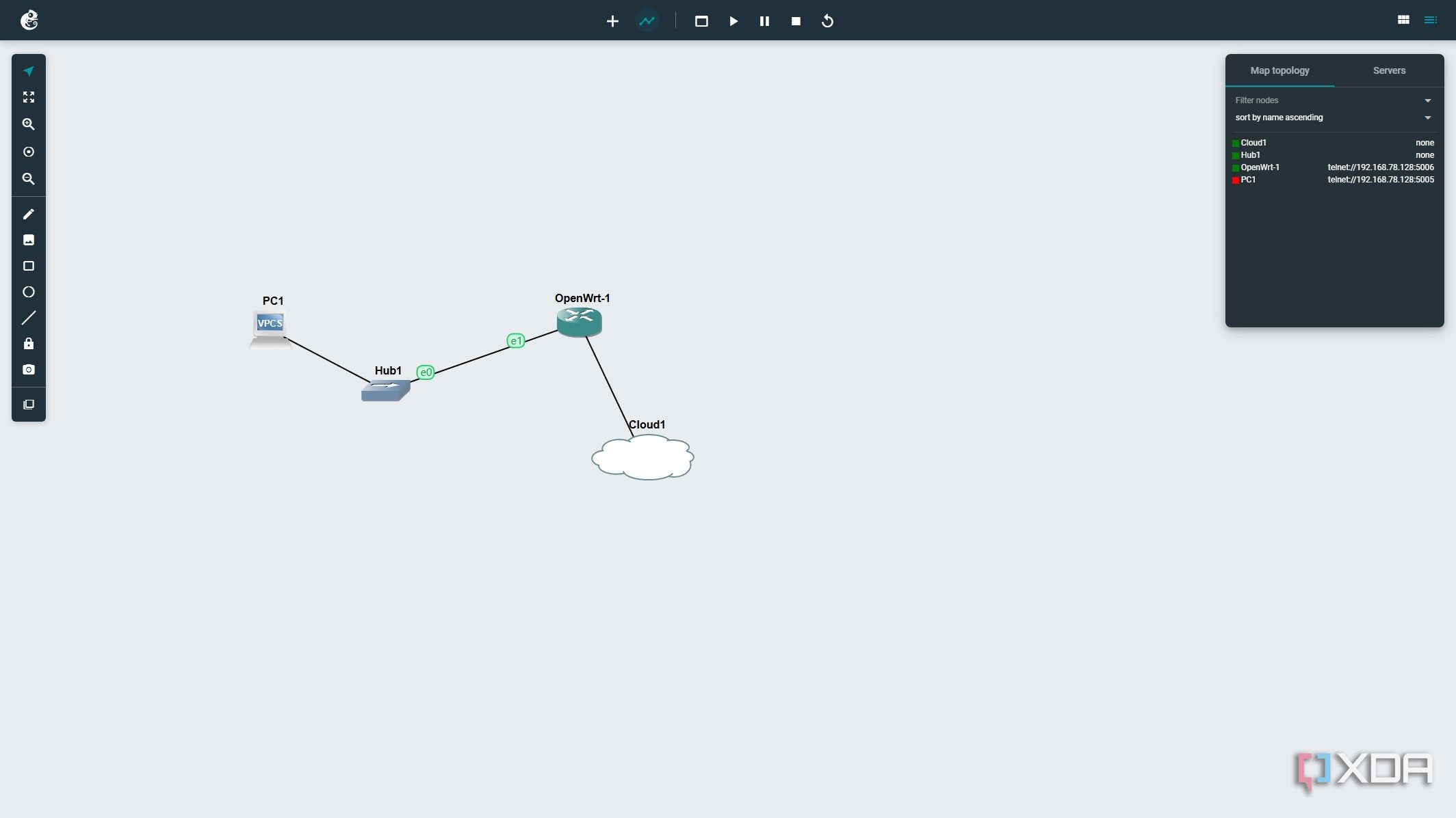 gns3-simple-network-diagram